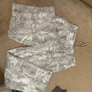 Hollister Gray Camo Sweats